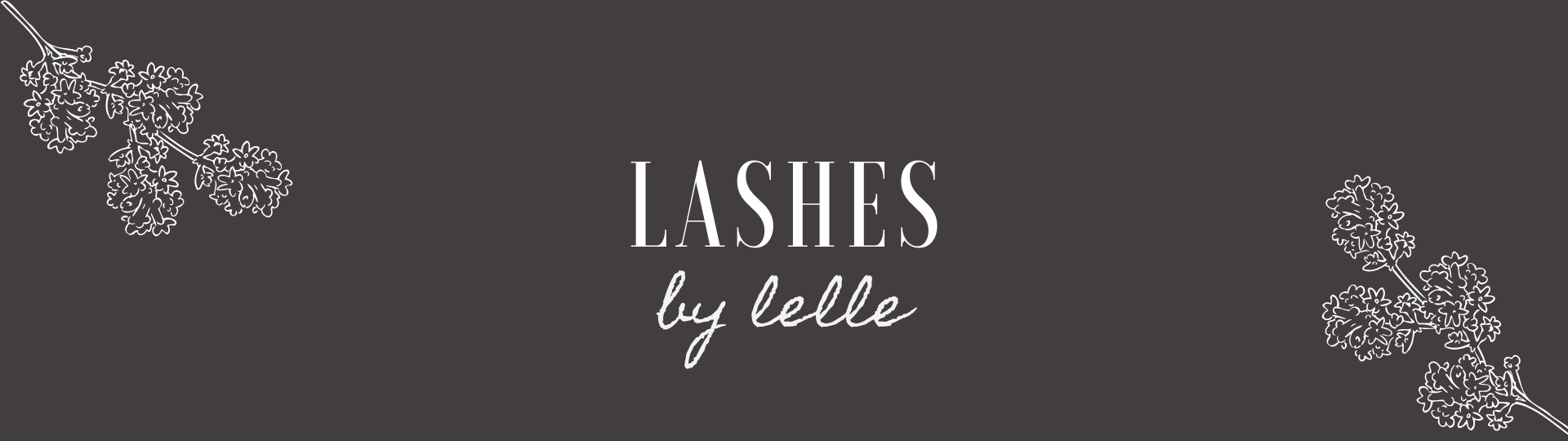 Lashes By Lelle Banner
